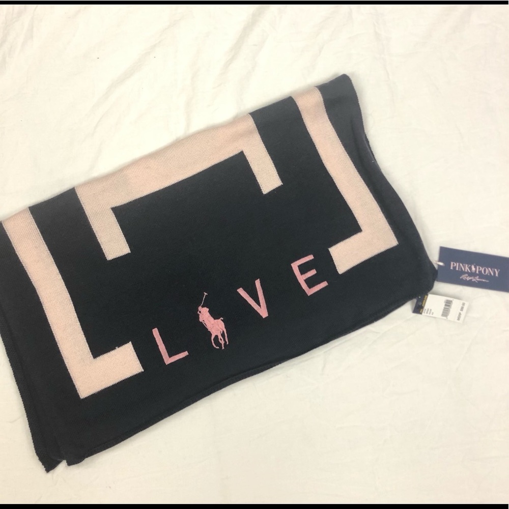 Authentic Polo Ralph Lauren Love scarf